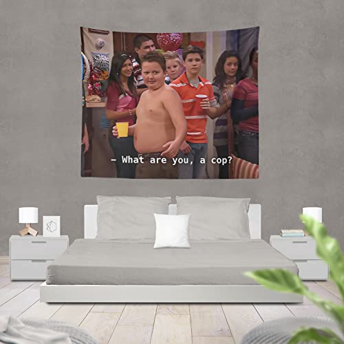 Gibby "What Are You, A Cop?" Flag, Funny Flag For College Dorm, Available In Sizes From 40" To 90", Skin-Friendly Soft High-Definition Meme Flag(Size:40"×30") #TOP2