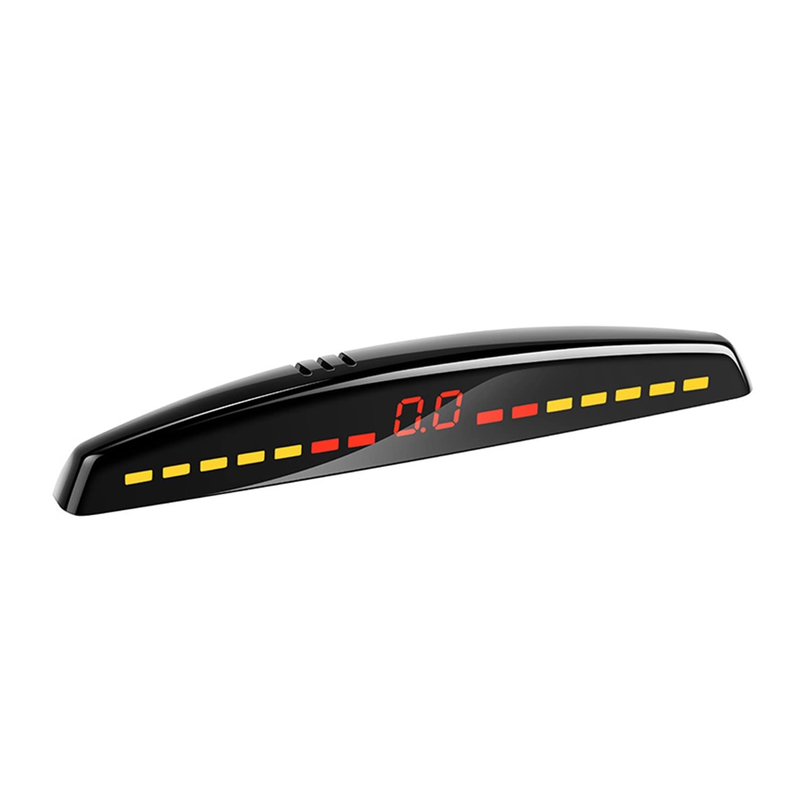 NOCHE Capteur De Recul Détecteur Voiture Parktronic Affichage LED Automatique Kit Assistance Inverse Moniteur Radar Secours Détecteur Voiture Stationnement (Couleur : Blanc)