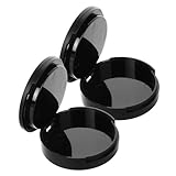 GALPADA 2 Stück Rundes Wimpern Organizer Etui mit Spiegel Doppellagige Aufbewahrungsbox für Falsche Wimpern Kompakt Tragbar zum Reisen Praktischen Aufbewahrung Verschiedener Wimpernstile