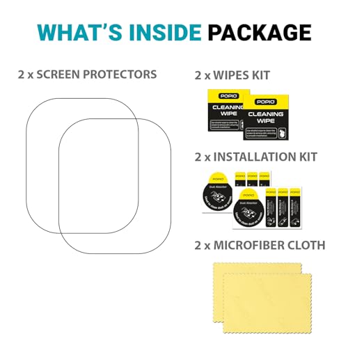 Image of POPIO Military-Grade Gorilla Tempered Glass for Apple Watch Ultra 3 /2 /1 (Pack of 2)