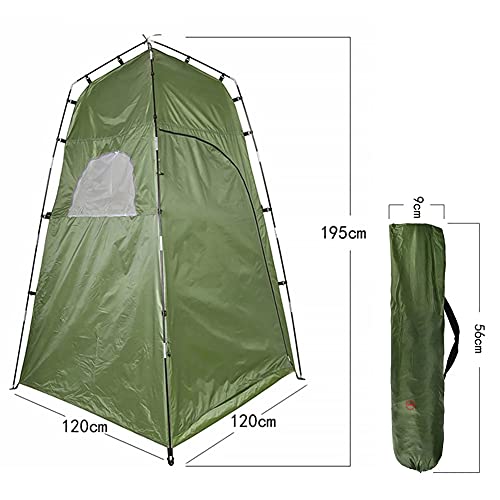 Carpa de baño para playa y excursiones al aire libre con toldo protector 3