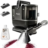 Halo Heated Carpet Cleaner with The Power of Steam | Power Spot Detergent Included | Spot Cleaner & Upholstery Cleaner | Heated Water up to 60C for Improved Hygiene |Steam Function for Stains & Spills