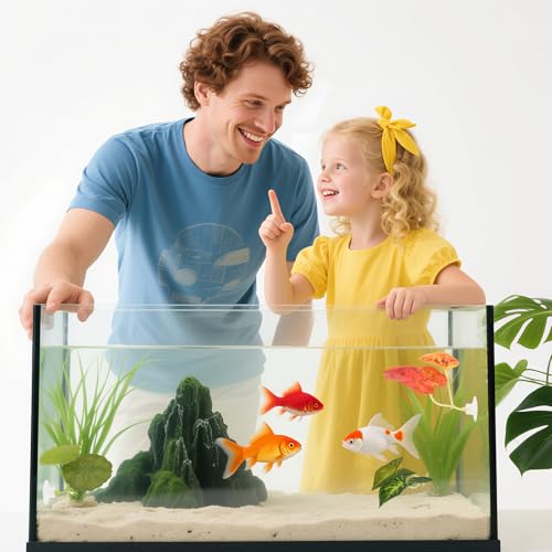 3 Stück Betta Fisch Hängematte,Künstliche Aquarienpflanzen mit Saugnapf,Weiches Betta Breeding Resting Bed,Simulation des natürlichen Lebensraums für Bettas Laichplätze,Aquarium Dekoration Pflanz