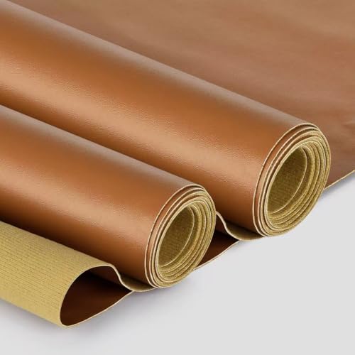 Faux Leather 2 Yards Upholstery Leather 0.8mm Thick Marine Grade Vinyl 58