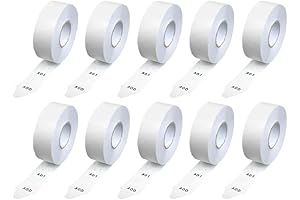 10 Rolls Take a Number Tickets for D80 Ticket Dispenser