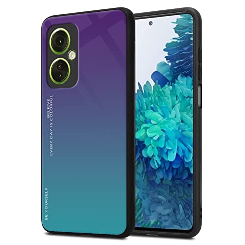 RankOne Gradient Glitter Funda para OnePlus Nord CE 3 Lite (6.7' Inches), Thin Slim Carcasa Protectora para Teléfono - 3