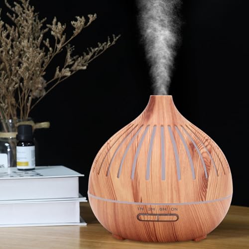Difusor eléctrico de aceites esenciales con control remoto 400ml miniatura 7