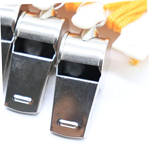Vanzack 12 silbatos metálicos para deportes y primeros auxilios miniatura 5