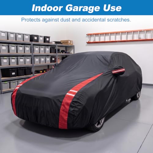 Image of QUNSUNUS Car Cover for Mercedes Benz E-Class Sedan 2006-2025 Cotton Lining