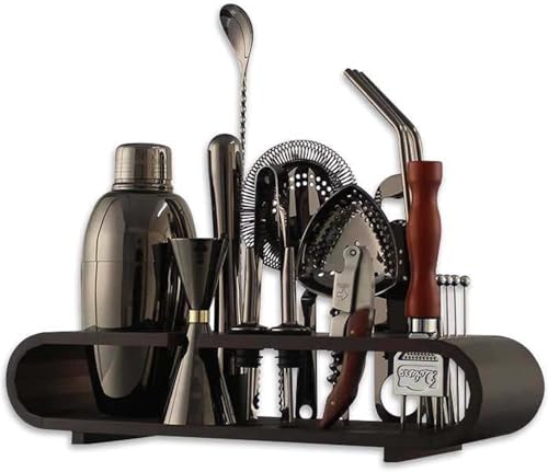 Kit de Coctelera y Herramientas para Bartender 20 piezas miniatura 1