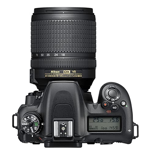 Cámara Nikon D7500 DSLR con lente 18-140 mm y accesorios miniatura 5