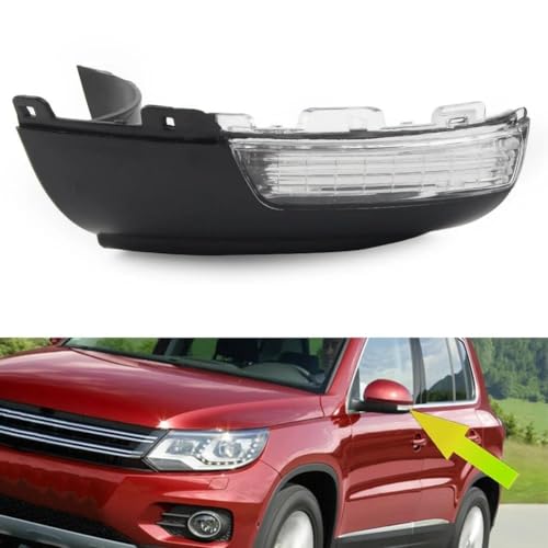 Luz de señal de giro para Skoda Yeti 5L espejo retrovisor coche intermitente 5N0949101B 2