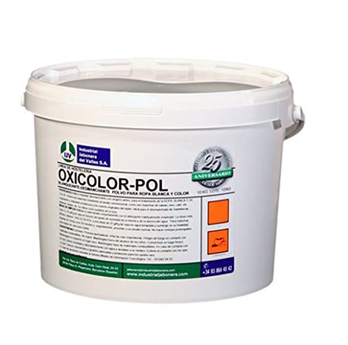 OXICOLOR Quitamanchas en polvo con Oxígeno Activo 10kg.