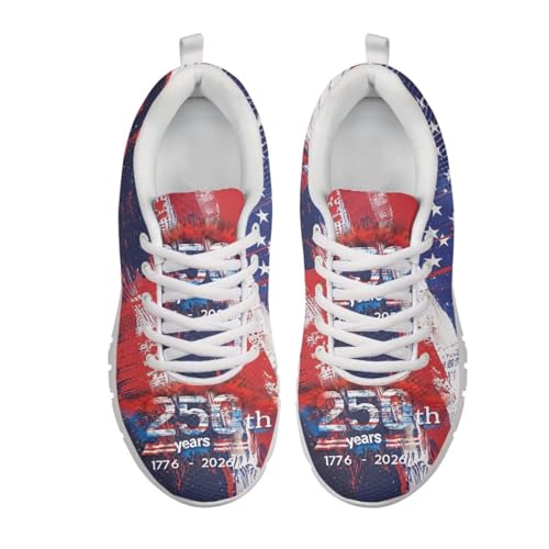Image of GIFTPUZZ Mens Lace Up Athletic Trainers Running Sneakers Wedge Breathable Gym Lightweight Sports Tennis Shoes