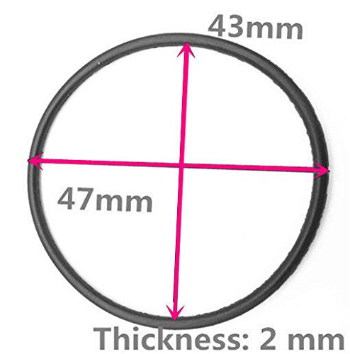 Lot De 5 Joints De Cuvette De Carburateur Pour Tondeuse Briggs & Stratton – Références 693981 Et 280492, Diamètre 4,8 Cm