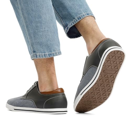 Bruno Marc Men's Oxfords Sneakers Casual Dress Shoes,Grey,10.5 - image 5