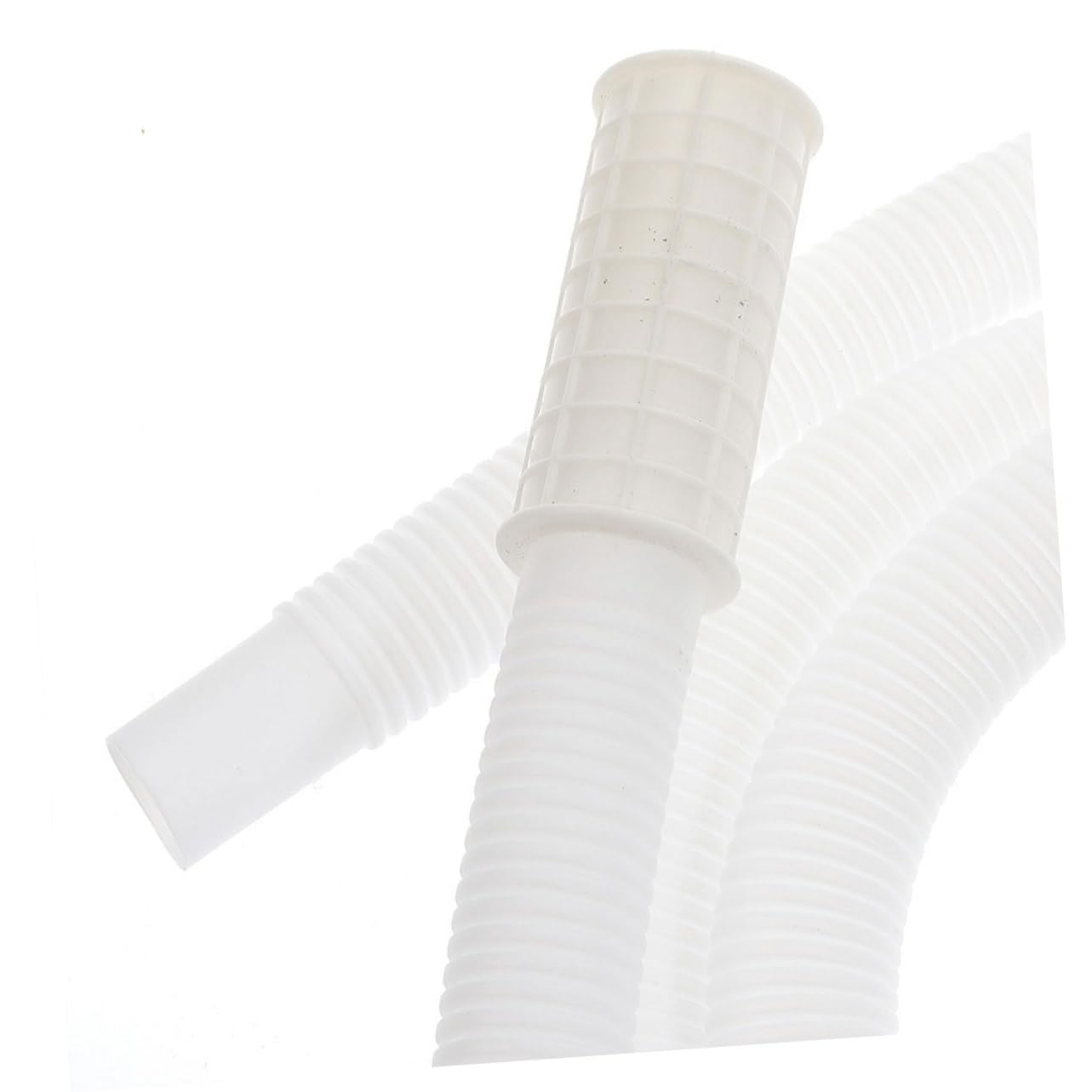 MAGICLULU Tubo di Scarico per Climatizzatore in Pe e Abs con Fascette, Flessibile e Resistente, Facile Installazione per Unità Esterna del Condizionatore