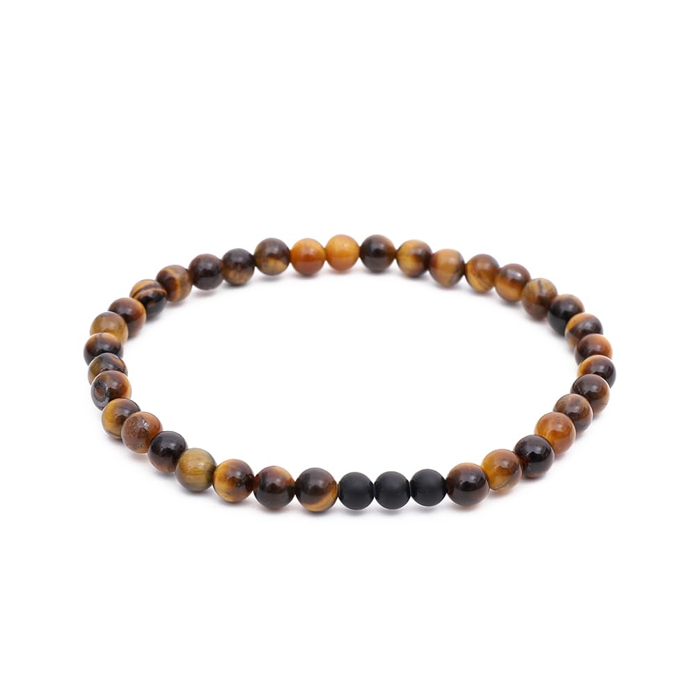 Natural Healing Gemstone Bracelet 4mm Beads, Womens & Mens, Inc Gift Box — view 11