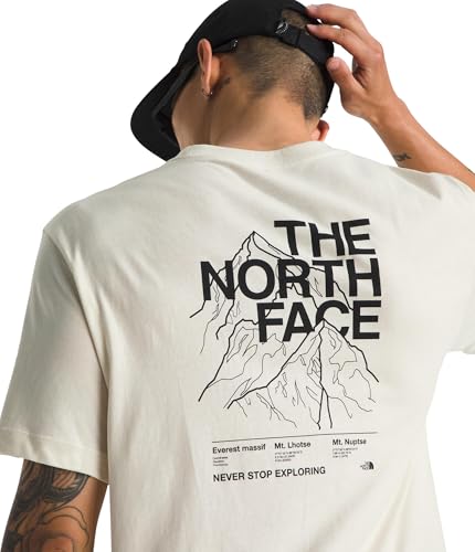 THE NORTH FACE Men's Evolution Half Dome Mtn Short-sleeve Tee | Cotton Shirt With a Graphic Design, Ribbed Collar3