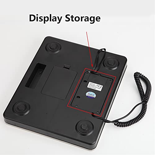 Báscula de Peso Postal 396lb/180kg Plataforma Acero Inox LCD miniatura 5