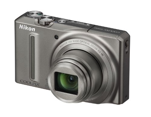 Nikon Coolpix S9100 Appareil photo numérique compact 12,1 Mpix Ecran 3' Zoom optique 18x Argent