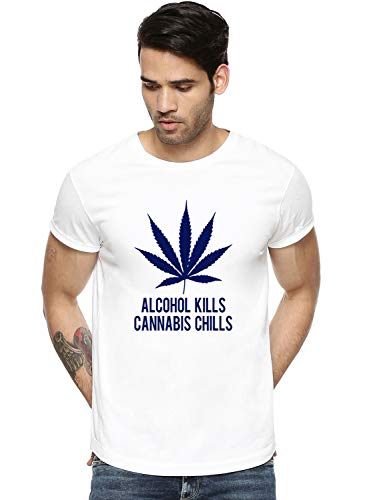 Image of ADRO Men's Solid Regular Fit T-Shirt