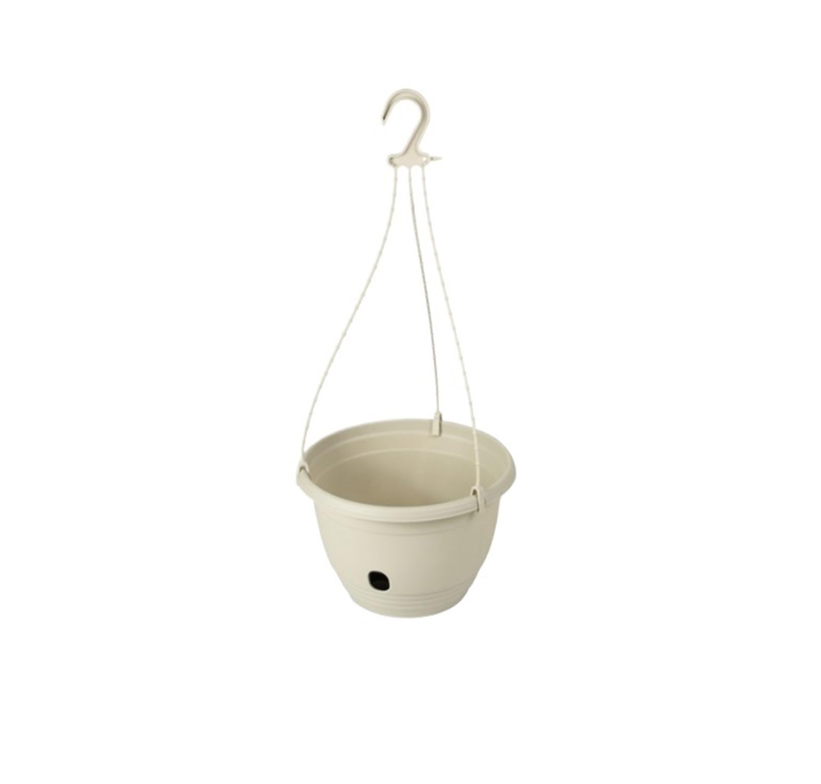 Lkvent Plastic Hanging Flower Pots Round Hanging Wall Planter plant pots
