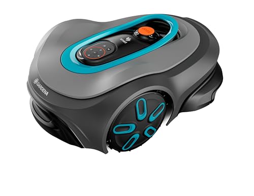 Gardena smart SILENO max 1500 m² Tondeuse robot: pour pelouses jusqu'à 1500 m², LONA Intelligence, Trim-to-Edge, DuoConnect, fonctionnement silencieux...