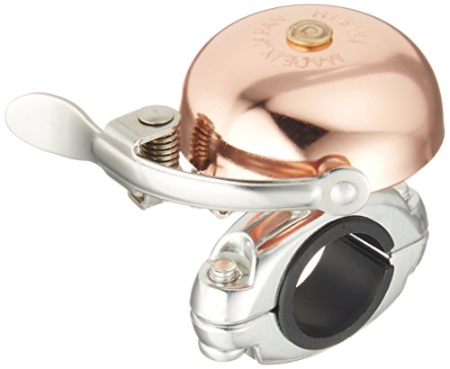 OUGI 015076 Bicycle Bell Clamp, Brass Copper, Brown, Made in Japan