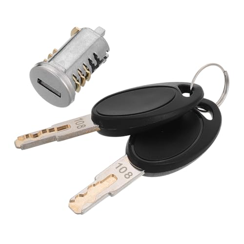 EXAOMBLE Cylindre De Serrure pour Camping-Car Et Remorque Serrure Sécurisée pour Compartiment De Rangement Et Entrée d'eau Cylindre Métallique Durable pour Voyage Et...