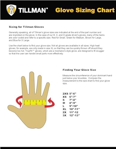 Tillman Split Cowhide Winter Gloves