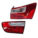 Fabricado con materiales ABS, este conjunto de luces traseras es práctico y duradero.