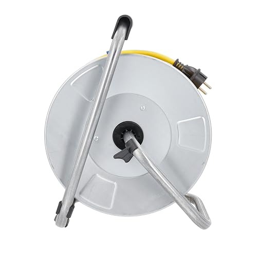 Tambor de cable K35 de chapa de acero con protección térmica e IP44 exterior 4