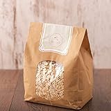 süssundclever.de® Bio Gerstenflocken | aus Österreich | 2,0 kg (2 x 1,0 kg) | plastikfrei und ökologisch-nachhaltig abgepackt