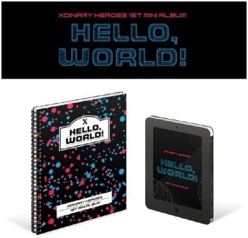 Xdinary Heroes - Hello, world! (1er Mini álbum) CD+Póster plegado (SESIÓN TUTORIAL ver. )