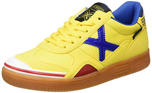 Munich Gresca Scarpe da Ginnastica Basse Unisex - adulto, Giallo, 39 EU
