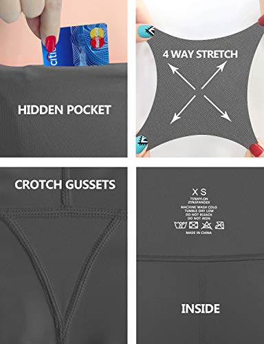 Image of BUBBLELIME 29 inch /31 inch /33 inch /35 inch /37 inch 3 Styles Women's High Waist Bootcut Yoga Pants Basic /Side Pockets Tummy Control Workout Flared