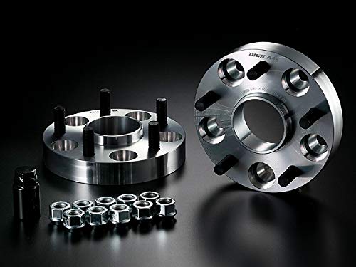 デジキャン　ワイトレ 114.3-5H　P1.25 25mm ワイドトレッドスペーサー 25mm｜114.3×5H P1.25【DRJ Autoparts】