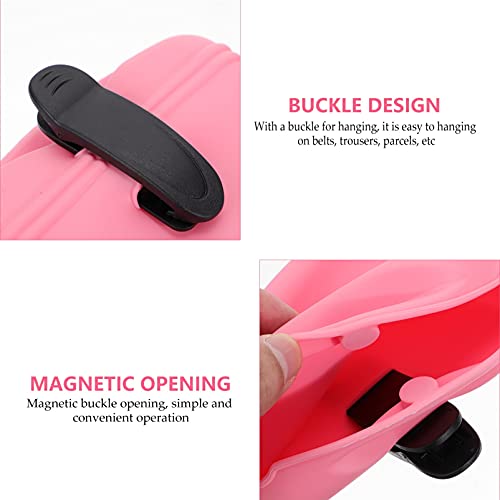 VILLCASE Bolsa De Silicone Para Cães Bolsa De Cintura Para Cachorros Pequena Bolsa De Treinamento Po