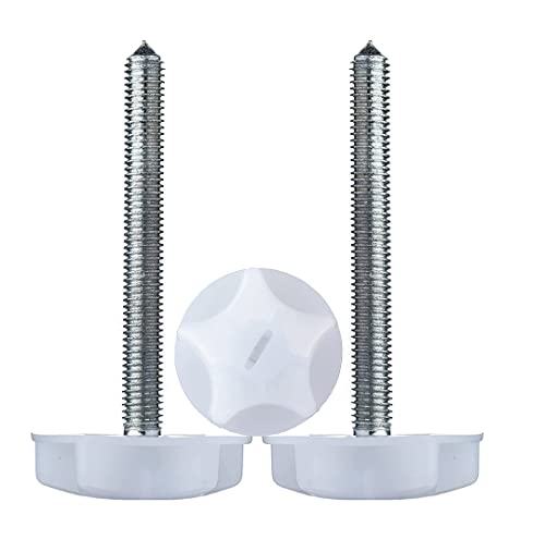 Just Accessories M8 HEADBOARD BOLTS SCREWS WITH FITTED WASHERS FIXINGS FOR DIVAN BED Ottoman 50mm/90mm (2 M8 X 50mm)