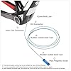 TerchPilet Kit d'outils de routage de câble interne pour vélo – Routage de câble interne sans effort – Fonctionne avec un boîtier de câble de 4 à 5,5 mm, un tuyau hydraulique et un tube électrique DI2 #5