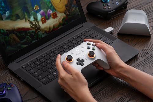 8Bitdo Ultimate 2 Wireless Controller for PC, Apple, Steam & Android, Black photo 10