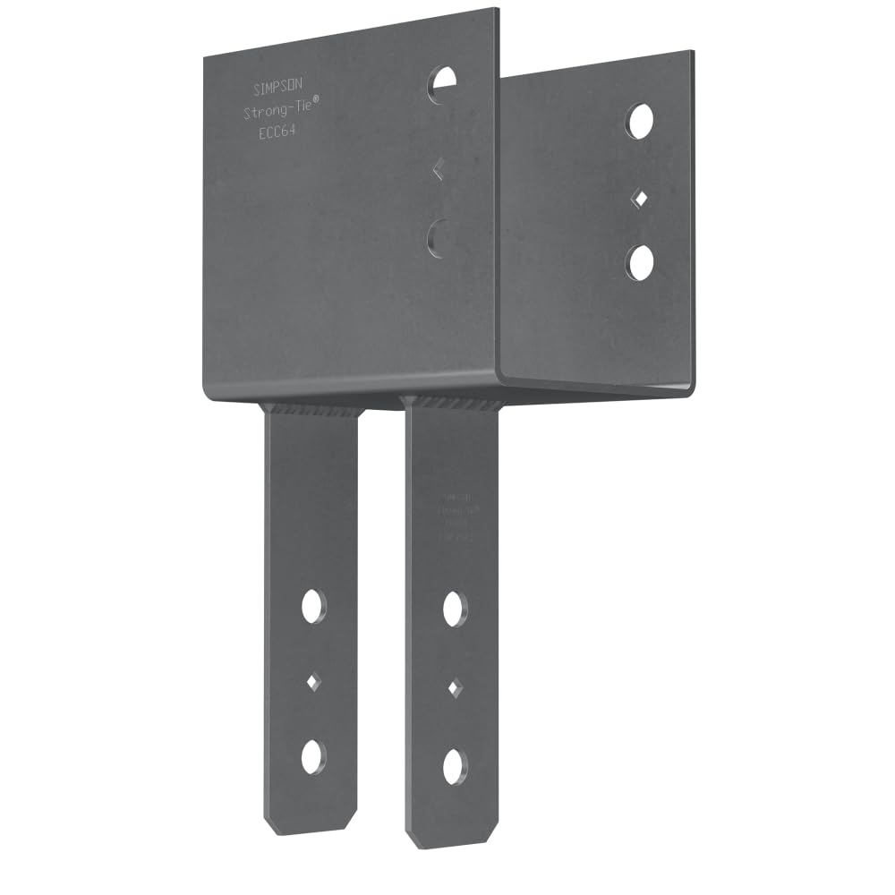 Simpson Strong Tie ECC64 éviter affaissement charpente bois 6x4