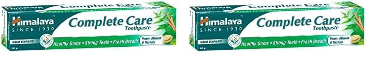 Image of Himalaya Complete Care 150g Toothpaste | For Healthy Gums & Strong Teeth | With Neem, Miswak & Triphala (Pack of 2)