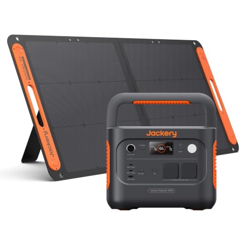 Jackery Explorer 1000 v2 Powerstation mit 100W Solarpanel