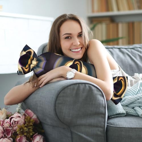 Almohada espuma viscoelástica 62 cm negro con cierre miniatura 7