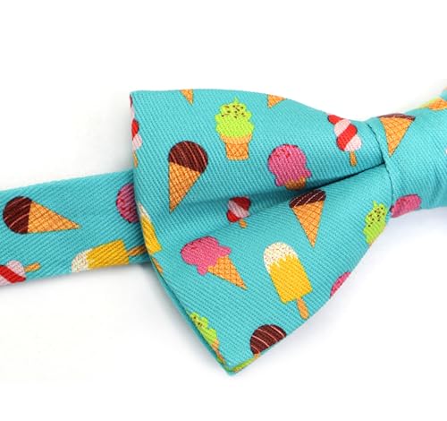 Image of OCIA Cute Pattern Pre-tied Bow Tie Adjustable Bowties for Adult & Children