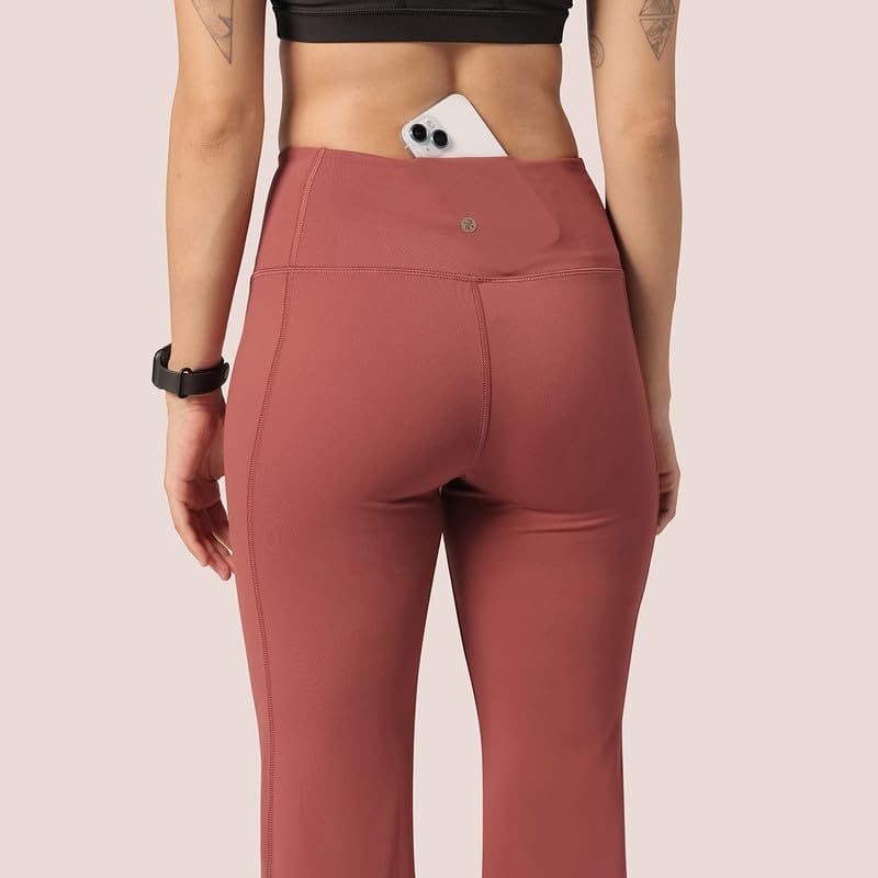 Image of BlissClub Ultimate Flare Pants Lite Tall for Women Above 5'5 ft