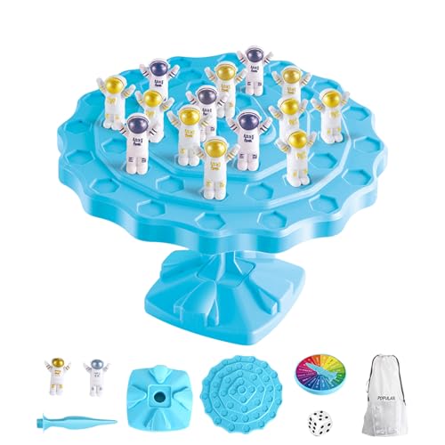 Divertido árbol de Equilibrio astronautas: Juguete Escritorio Astronauta, construcción Robusta, Juego Interactivo Aprendizaje matemáticas | Atractivo Educativo para niños Fiesta Familiar