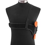 Ergonomisches Design: Das Schulterholster verteilt das Gewicht der Waffe auf Schultern und Rücken, sodass Sie es den ganzen Tag über leicht tragen können.